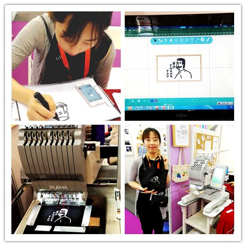 涂鴉也能自動(dòng)生成版帶刺繡