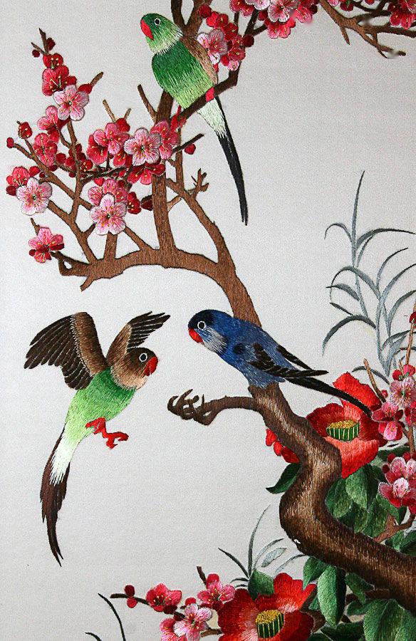 中國手工刺繡,永不過時的美